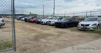 Edmonton police impound lot expanded with approximately 150 spaces added