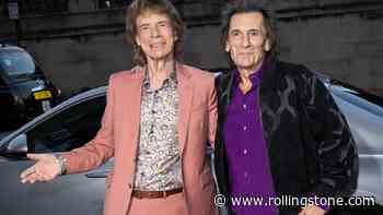 Watch Mick Jagger and Ronnie Wood Perform ‘Ringing Hollow’ at London Event