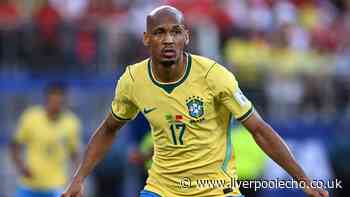 Fabinho eyes Liverpool reunion with Real Madrid hint after flying to Spanish capital