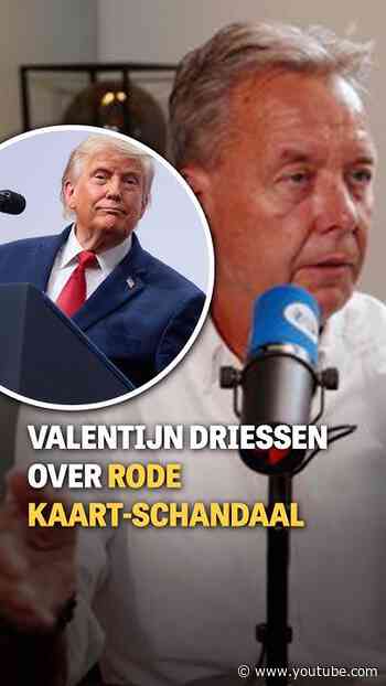 Valentijn Driessen over rode kaart-schandaal