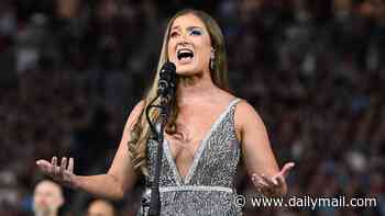 State of Origin fans torch national anthem after singer's out-of-sync effort: 'She slaughtered it'