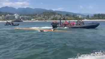 Mounties rescue 11, including several youths, from capsized canoe near West Vancouver