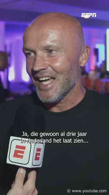 Dick Schreuder had de prijs voor 𝐁𝐞𝐬𝐭𝐞 𝐓𝐫𝐚𝐢𝐧𝐞𝐫 niet verwacht 🏆😲