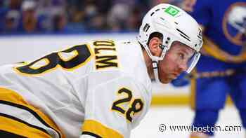 Elias Lindholm remains an uncomfortable question mark for retooling Bruins