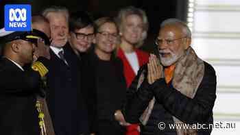 Praise and protests as Modi arrives in Melbourne