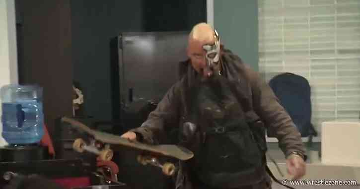 Darby Allin’s Skateboard Explodes During AEW Dynamite Backstage Segment