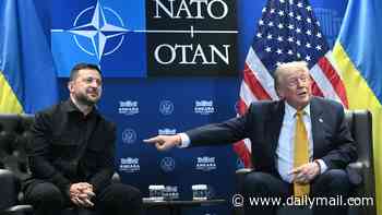 Trump makes two astonishing verbal gaffes at NATO sparking wild 'dementia' allegations