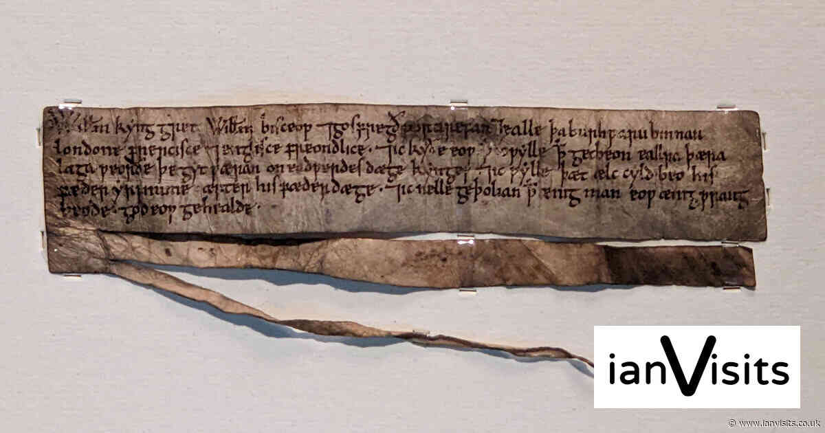 London’s oldest charter heads to British Museum for first-ever loan