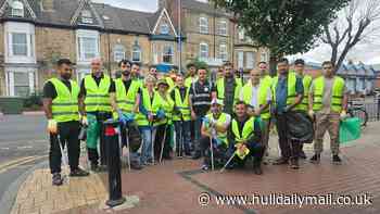 Bid to give back by members of Hull’s Kurdish community sparks Spring Bank litter-pick