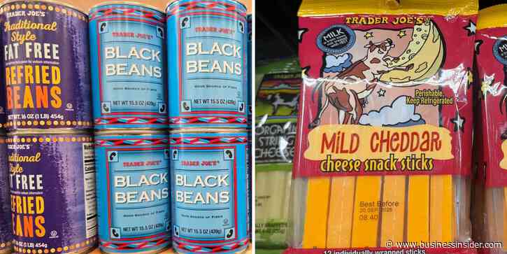 I'm a personal trainer who's been shopping at Trader Joe's for over 10 years. Here are 9 items I always buy.
