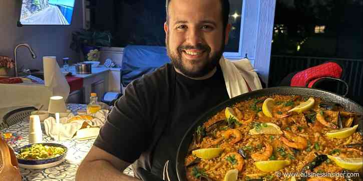 My family moved around in Florida, and I struggled to make friends. I eventually built a community around cooking paella.