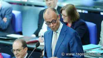 Rede zur politischen Lage: Merz hält Regierungserklärung im Bundestag
