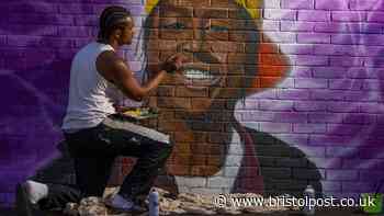 'The smile can’t be bright enough' as mural of Eddie King nears completion