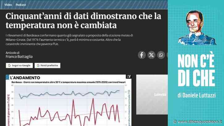 Come smontare punto per punto un articolo negazionista del clima