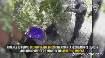 VIDEO: NMSP arrests suspect accused of leading officers on chase