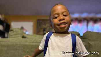 Awful surveillance video shows firework being thrown into window of apartment where it started fire that killed boy, 7