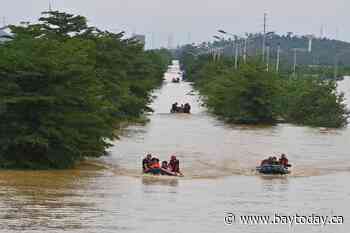 Flooding in southern China has killed 39 people