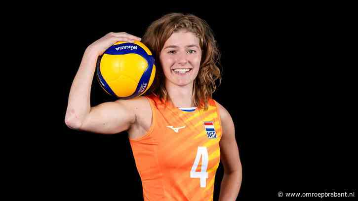 Volleybalster Sjakkie leeft haar droom aan de andere kant van de oceaan