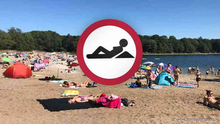 Topless zonnen aan deze plas mag wel, maar verbodsbord zaait verwarring