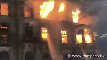 Edinburgh fire live: Historic building blaze rages as Princes Street closed