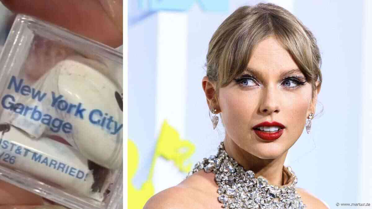 Zigarettenstummel für 25 Dollar: Taylor-Swift-Fans kaufen Müll von ihrer Hochzeit