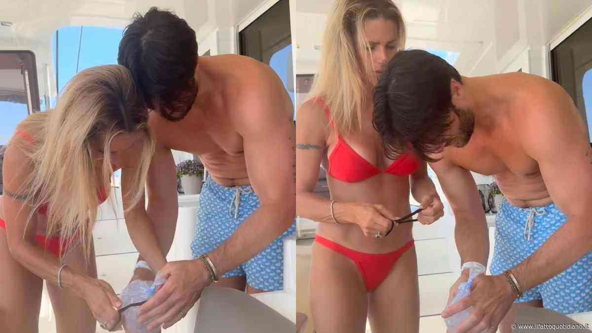 “Quanti vorrebbero un infortunio in barca per avere questi dottori?”: Michelle Hunziker e Giulio Berruti diventano gli infermieri di Nunzia De Girolamo dopo un incidente in barca