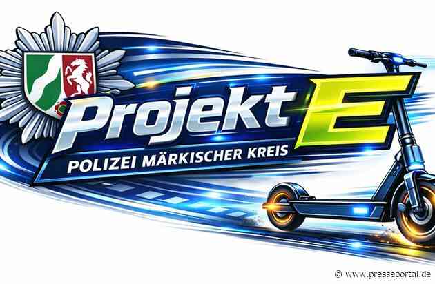 POL-MK: Angesichts zahlreicher E-Scooter-Unfälle: Polizei startet in Schulen das "Projekt E"