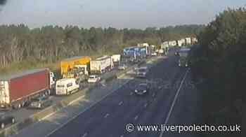M6 traffic disruption live as drivers face two-hour delays