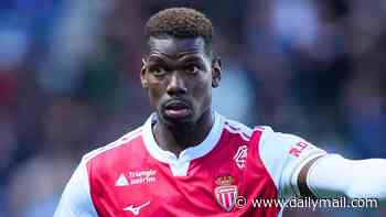 Monaco could sell Paul Pogba after midfielder played just 115 MINUTES in injury-plagued debut season at Ligue 1 club following 18-month doping ban