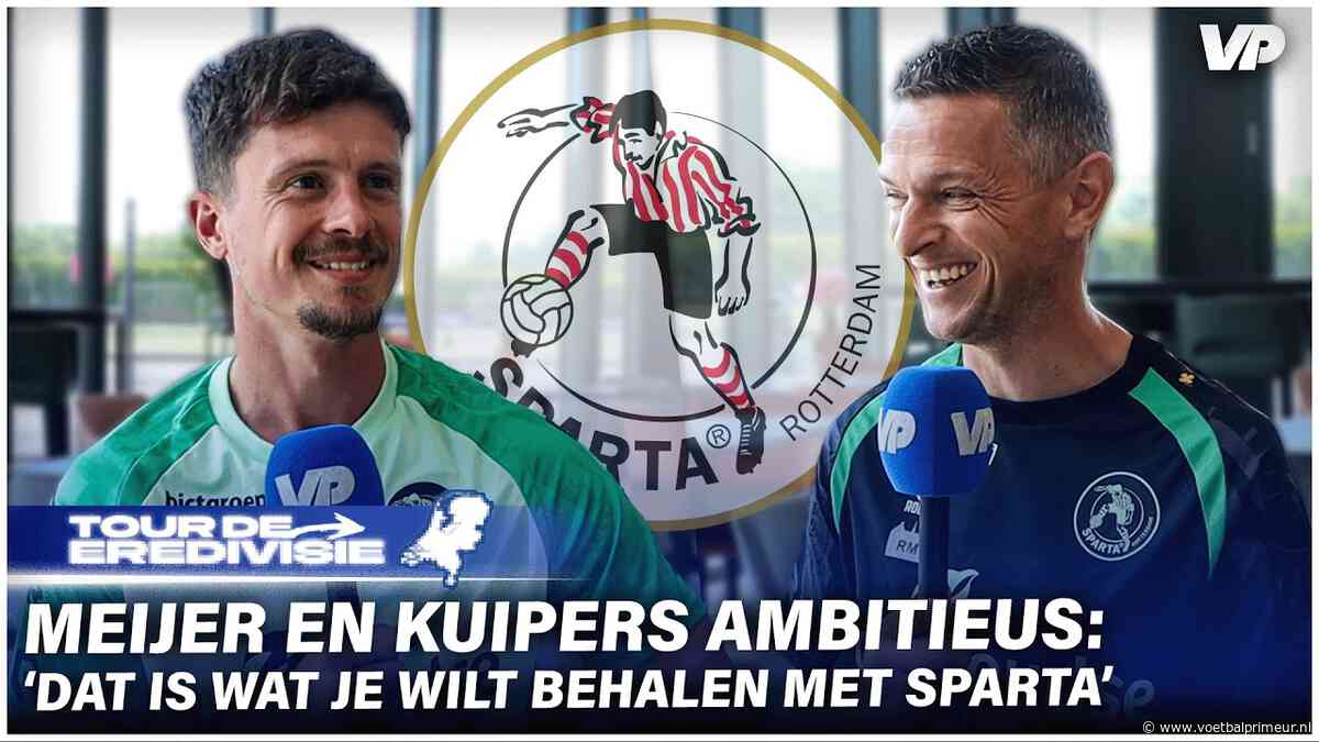 Meijer en Kuipers delen ambities met Sparta: 'Er telt maar één ding...'