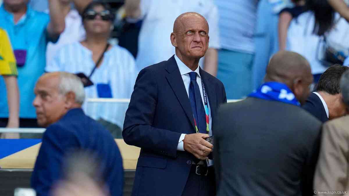 Collina defends Egypt-Argentina World Cup referee