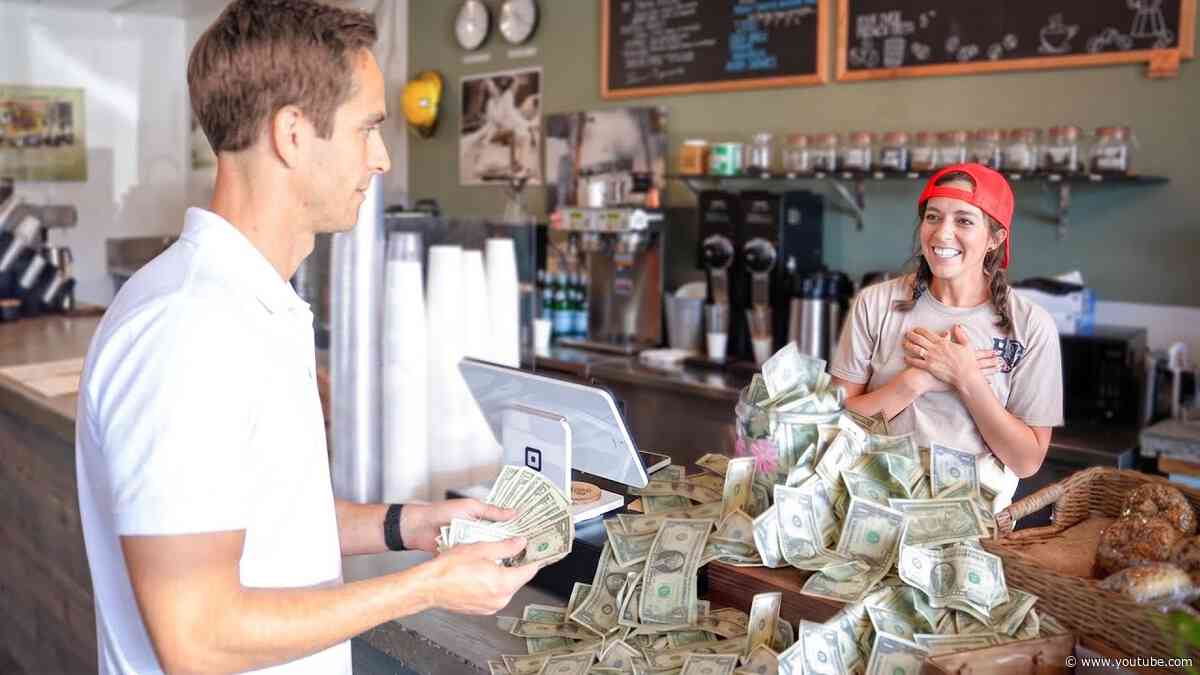Over Flowing Tip Jars!