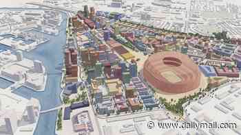 Manchester United reveal new images and models of their new £2bn 100,000-seater stadium plan, confirming the location of 'New Old Trafford' for the first time