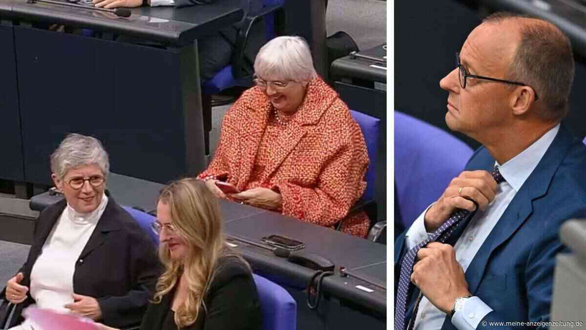 „Danke, Robert“: Grüner Tumult unterbricht Merz‘ Regierungserklärung – dann wird der Kanzler deutlich