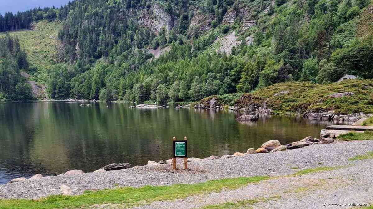 Man's body pulled from water at Welsh lake