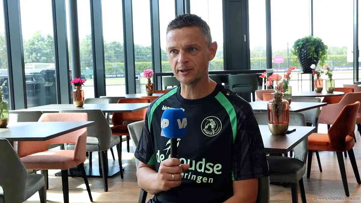 Meijer wil met Sparta hoge ogen gooien: 'Uiteindelijk telt er maar één ding'