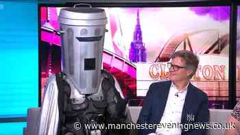 Tense moment Count Binface is unmasked by BBC Newsnight presenter