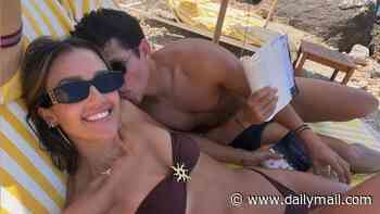 Jessica Alba, 45, poses in a bikini as she shares loved-up selfies with boyfriend Danny Ramirez, 33, from idyllic Italian break
