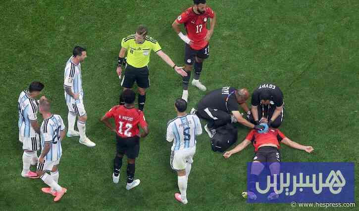 كولينا يدافع عن تحكيم مصر والأرجنتين