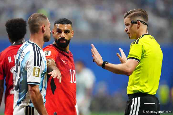 Fifa hit back after Egypt’s ‘fix’ claim over controversial Argentina decisions
