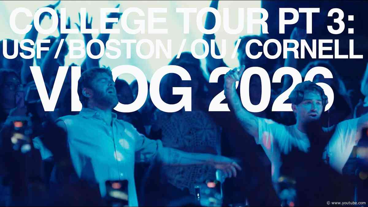 The Chainsmokers - College Tour Pt. 3 Vlog