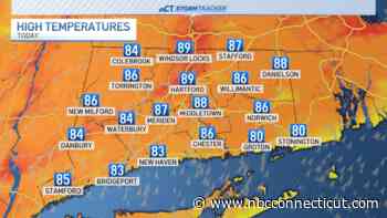 Humid and a chance of thunderstorms for Thursday
