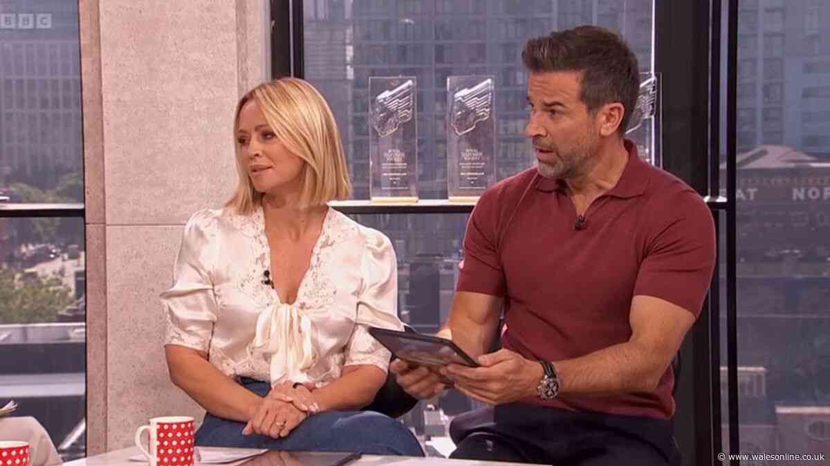 Gethin Jones interrupts BBC Morning Live with tribute to Bonnie Tyler after sad death