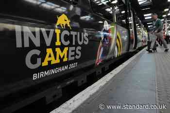 Spirit of Invictus train launched to mark one-year countdown to Birmingham games