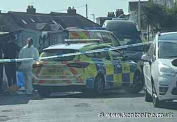 Police cordon off street after man’s body found