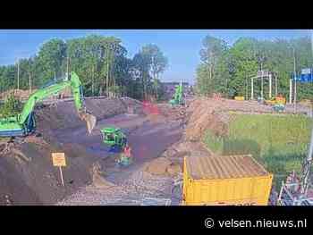 Werk HOV Beverwijk/Velsen-Noord verloopt voorspoedig
