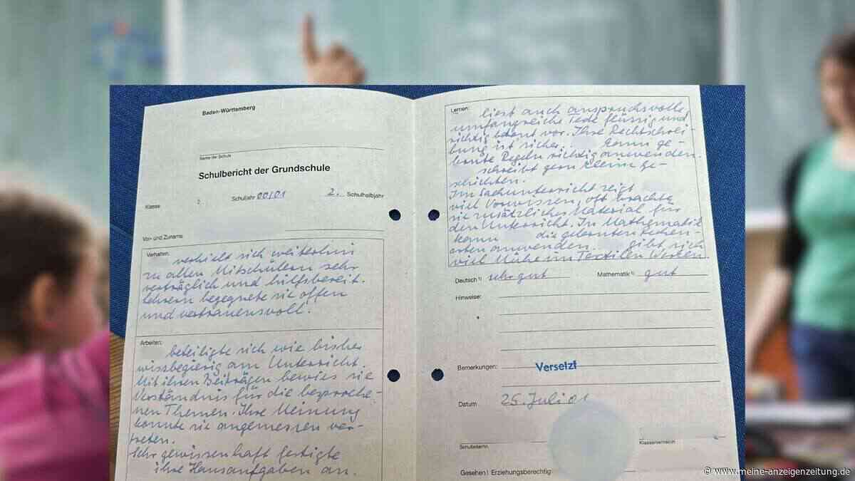 Altes Zeugnis offenbart, was an Grundschulen 2026 schiefläuft