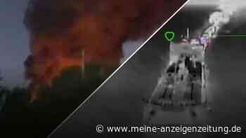 Drohnen jagen russische Tanker – 14 Schiffe im Asowschen Meer getroffen