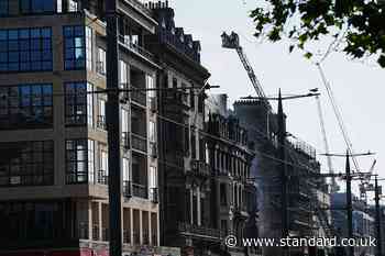 Historic building on Edinburgh’s Princes Street gutted by fire