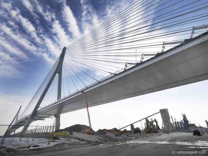 Growing chorus of U.S. politicians calls for the Gordie Howe Bridge to be opened
